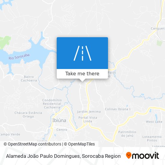 Alameda João Paulo Domingues map