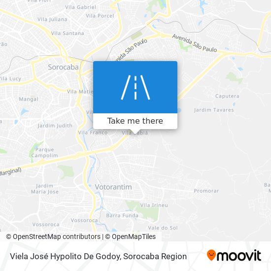 Viela José Hypolito De Godoy map