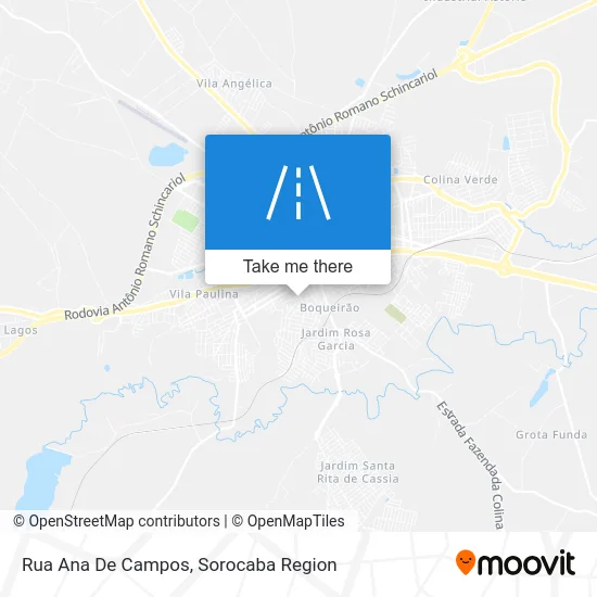 Rua Ana De Campos map