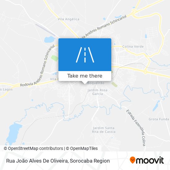 Rua João Alves De Oliveira map