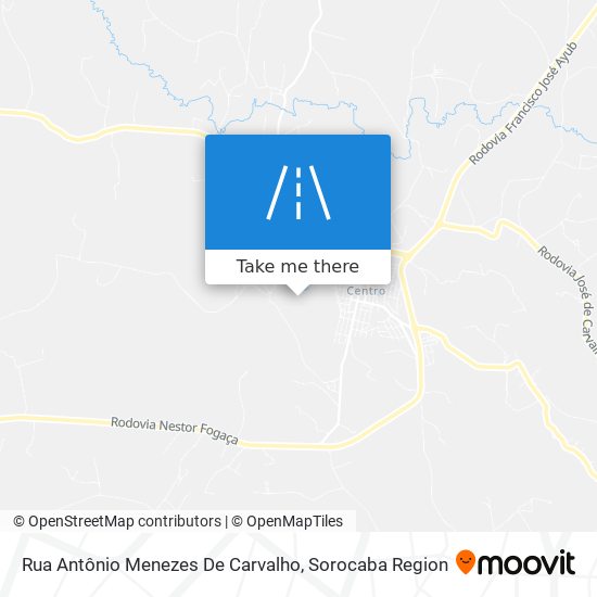 Rua Antônio Menezes De Carvalho map