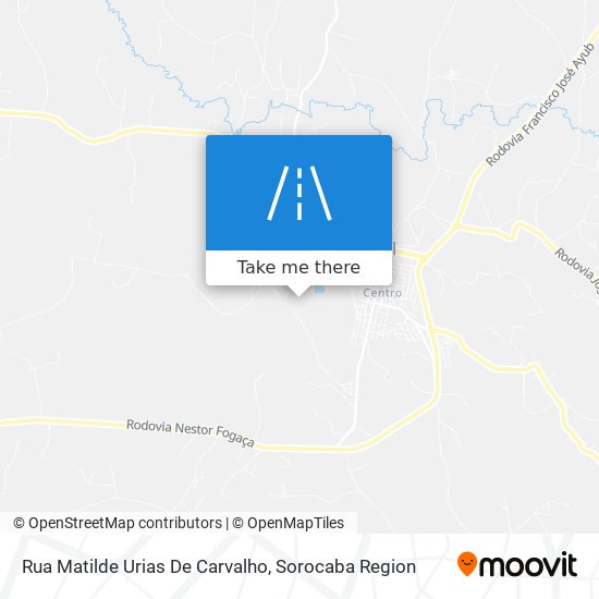 Rua Matilde Urias De Carvalho map