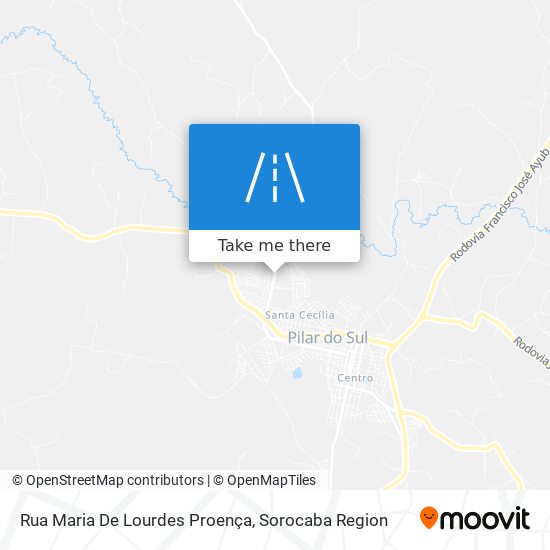 Rua Maria De Lourdes Proença map