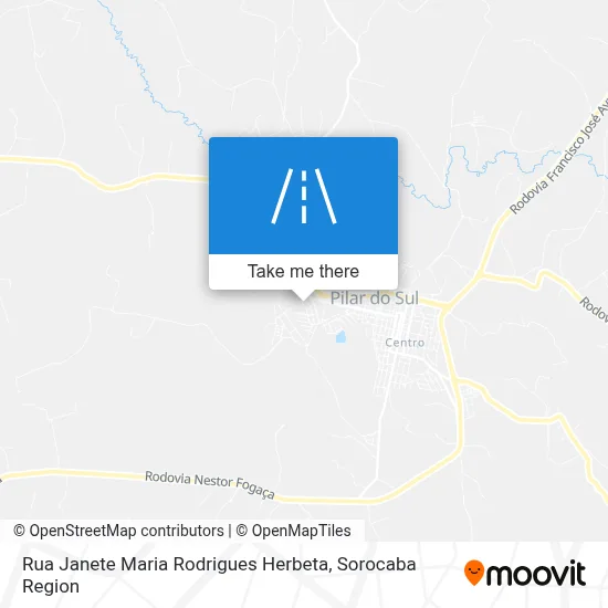 Rua Janete Maria Rodrigues Herbeta map