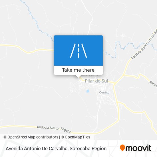 Avenida Antônio De Carvalho map