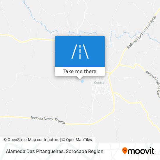 Alameda Das Pitangueiras map