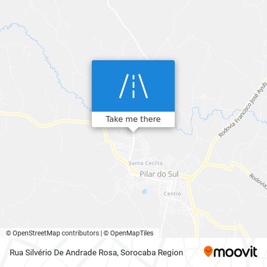 Rua Silvério De Andrade Rosa map
