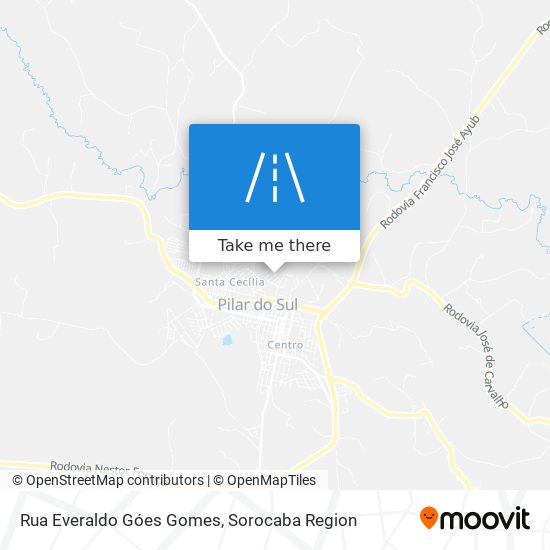 Rua Everaldo Góes Gomes map