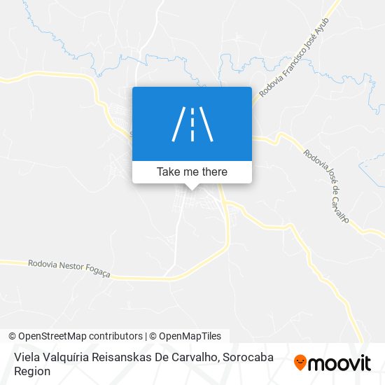 Mapa Viela Valquíria Reisanskas De Carvalho