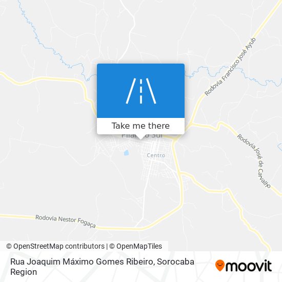 Rua Joaquim Máximo Gomes Ribeiro map