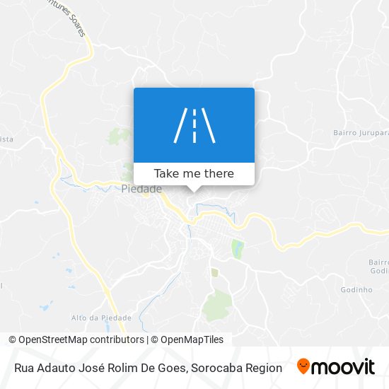 Mapa Rua Adauto José Rolim De Goes