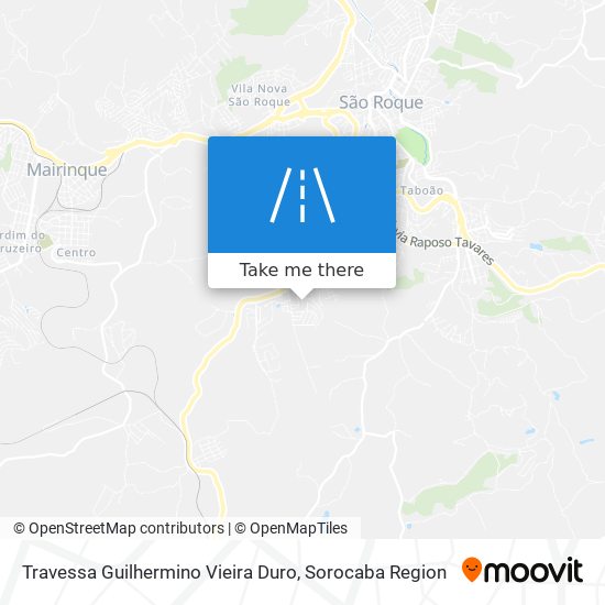 Travessa Guilhermino Vieira Duro map