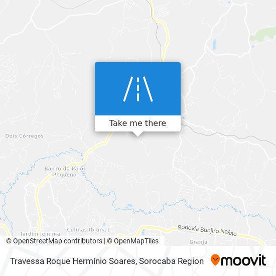 Mapa Travessa Roque Hermínio Soares
