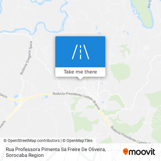 Rua Professora Pimenta Sá Freire De Oliveira map