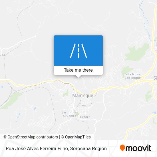 Rua José Alves Ferreira Filho map