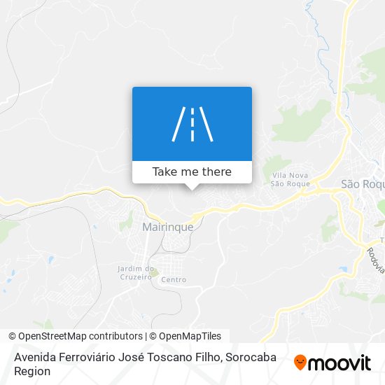 Avenida Ferroviário José Toscano Filho map