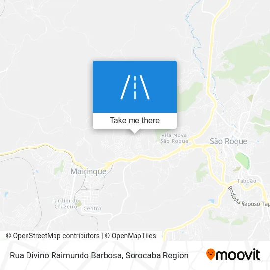 Rua Divino Raimundo Barbosa map