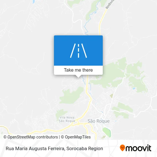 Rua Maria Augusta Ferreira map