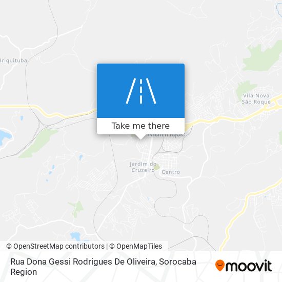 Rua Dona Gessi Rodrigues De Oliveira map