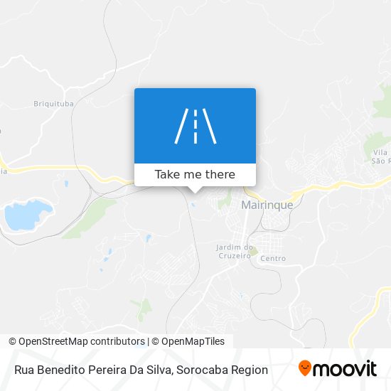 Rua Benedito Pereira Da Silva map