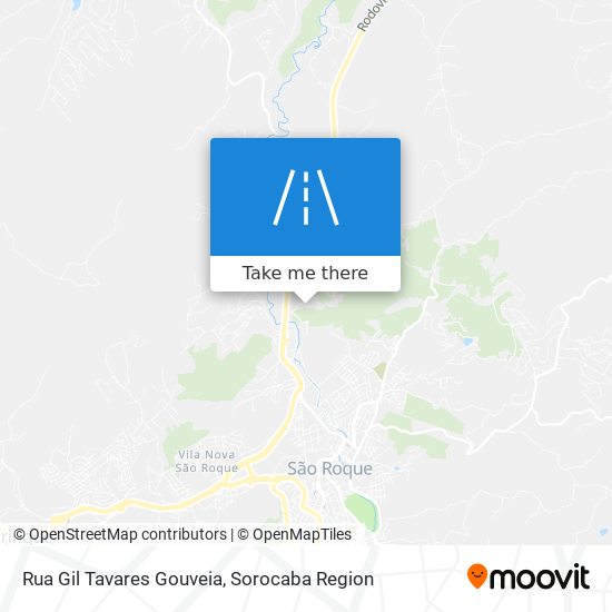 Rua Gil Tavares Gouveia map