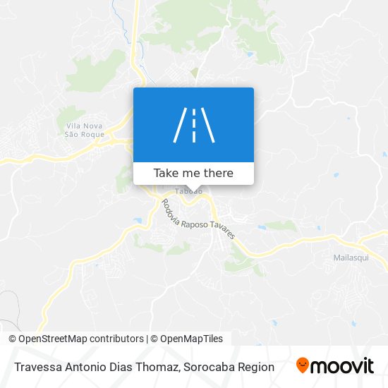 Travessa Antonio Dias Thomaz map