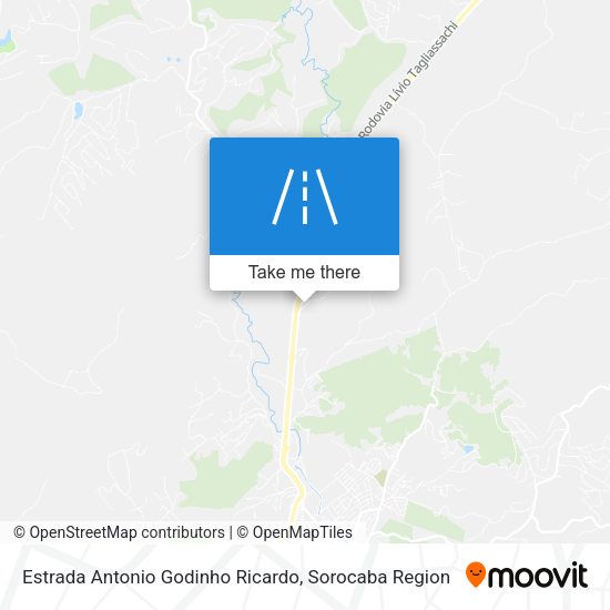 Estrada Antonio Godinho Ricardo map