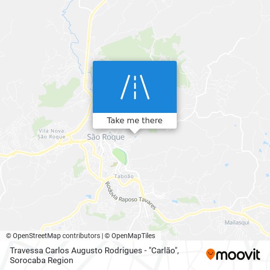 Travessa Carlos Augusto Rodrigues - "Carlão" map