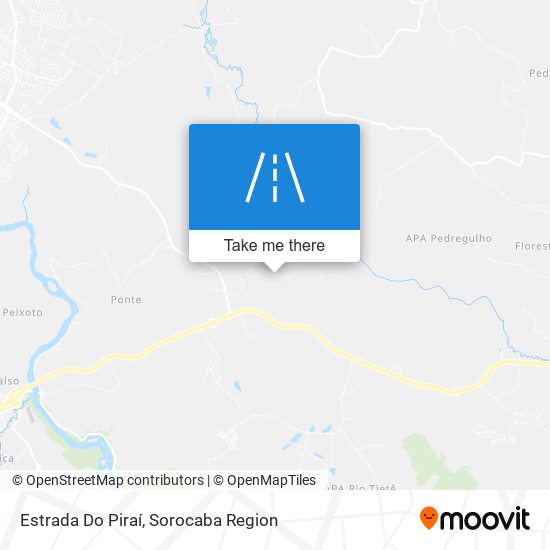 Estrada Do Piraí map