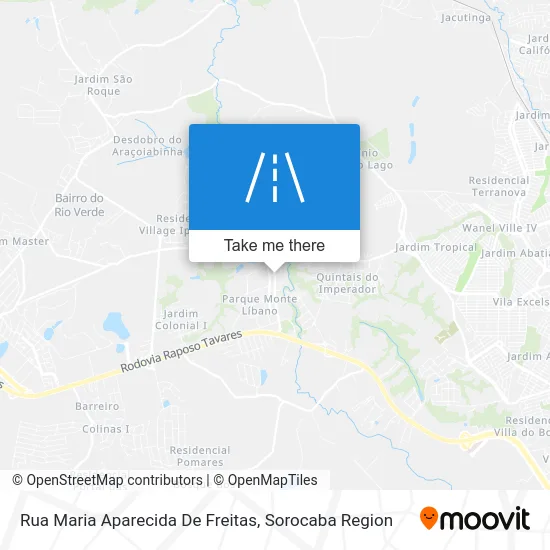 Rua Maria Aparecida De Freitas map