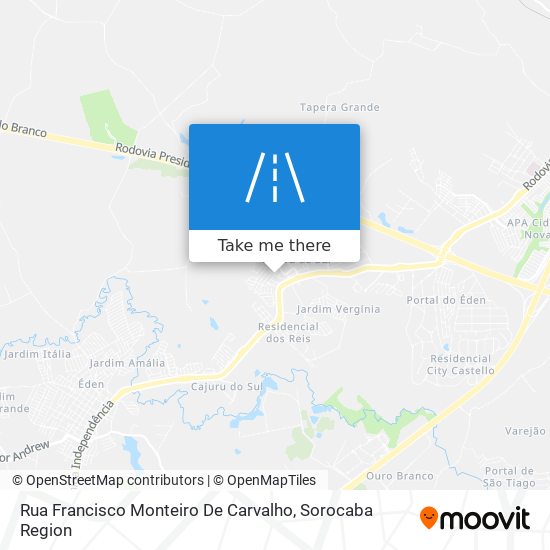 Rua Francisco Monteiro De Carvalho map