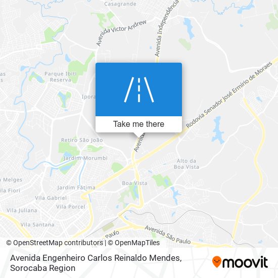 Avenida Engenheiro Carlos Reinaldo Mendes map