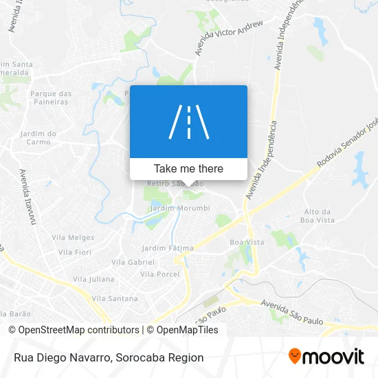Rua Diego Navarro map