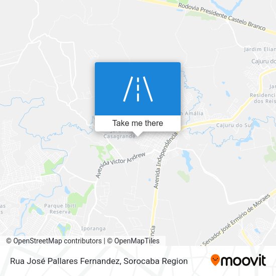 Rua José Pallares Fernandez map
