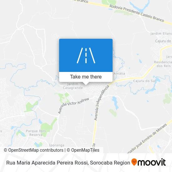 Rua Maria Aparecida Pereira Rossi map