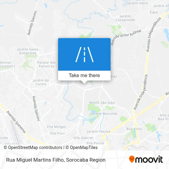 Rua Miguel Martins Filho map