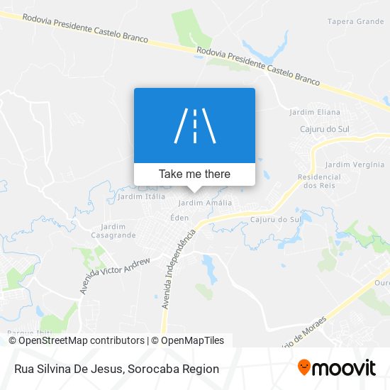 Rua Silvina De Jesus map