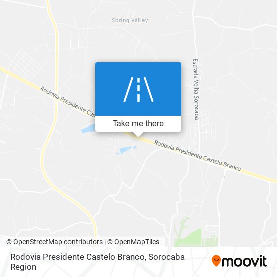 Rodovia Presidente Castelo Branco map