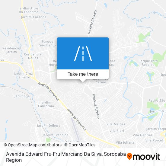 Avenida Edward Fru-Fru Marciano Da Silva map