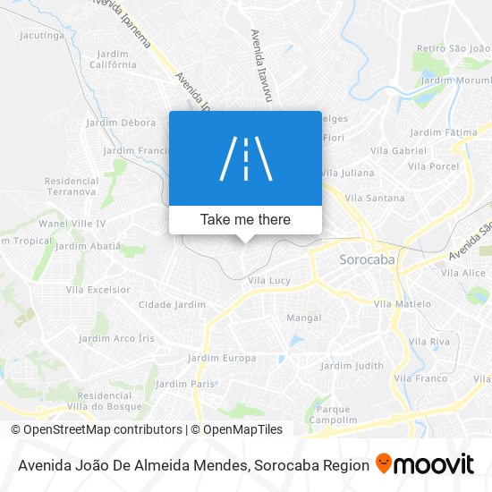 Avenida João De Almeida Mendes map