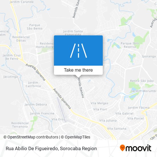 Mapa Rua Abílio De Figueiredo