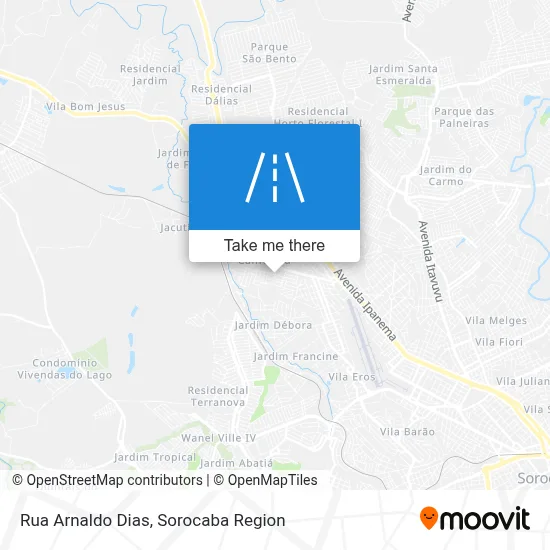 Rua Arnaldo Dias map