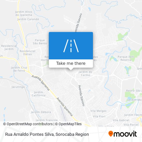 Rua Arnaldo Pontes Silva map