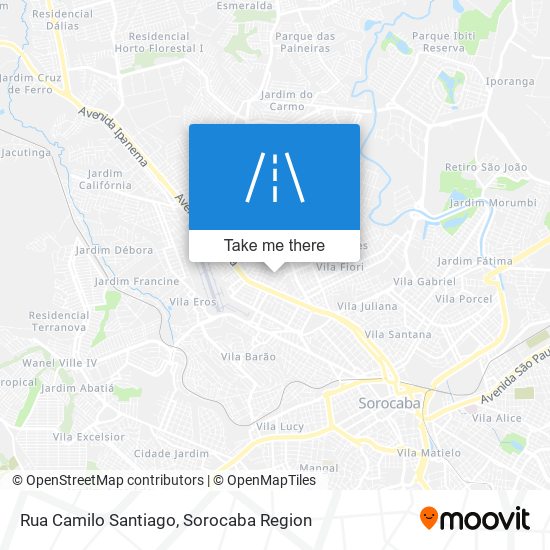 Rua Camilo Santiago map