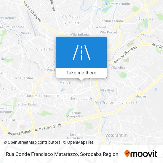 Rua Conde Francisco Matarazzo map