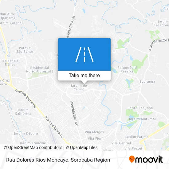 Rua Dolores Rios Moncayo map