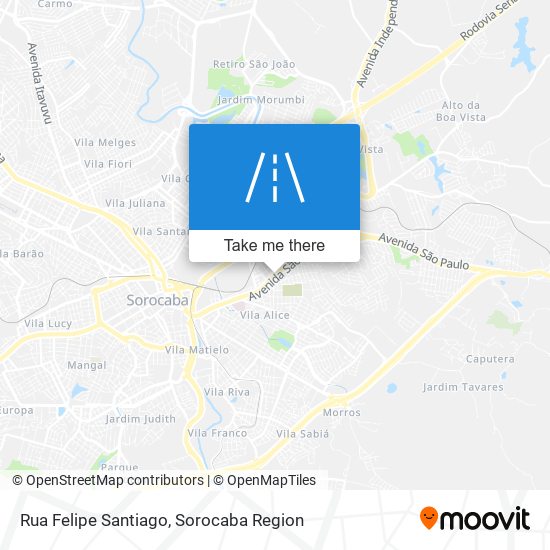 Rua Felipe Santiago map