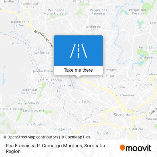 Rua Francisca R. Camargo Marques map