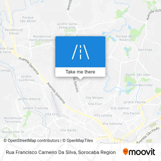 Rua Francisco Carneiro Da Silva map