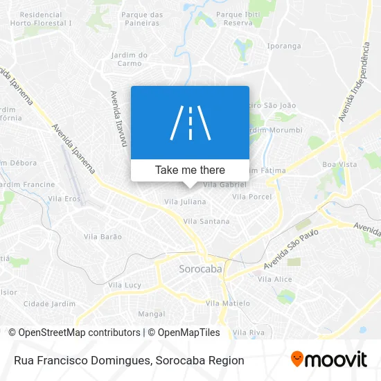 Rua Francisco Domingues map